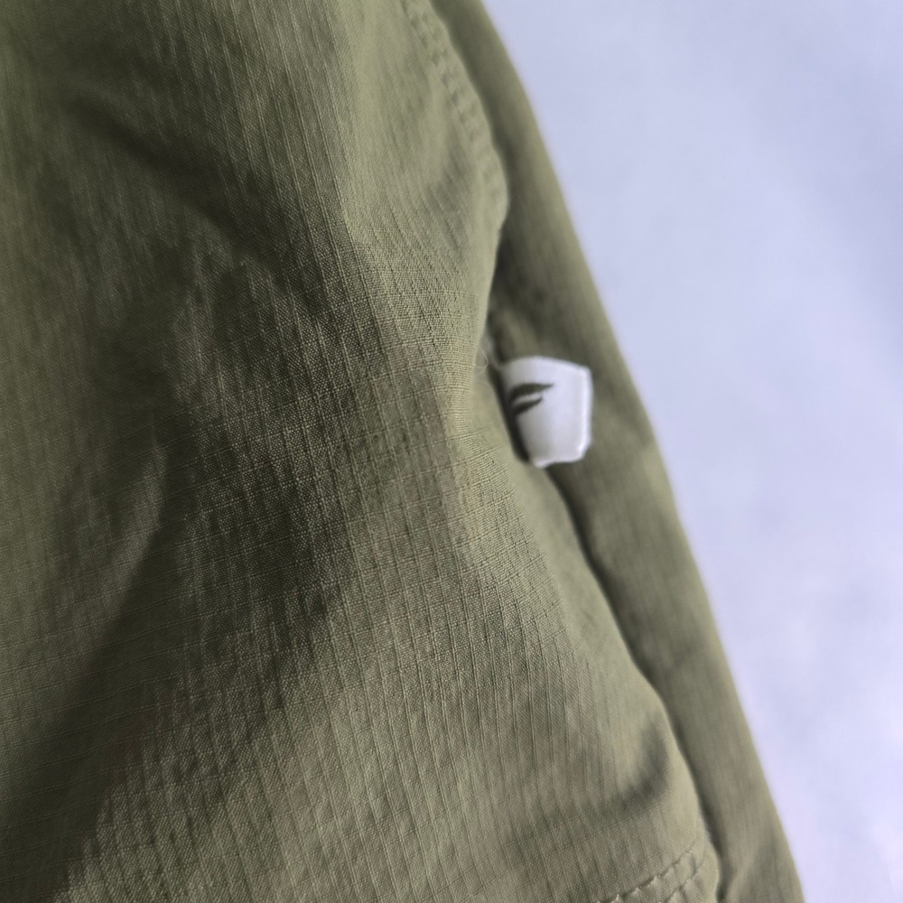 Fabletics Heights Cargo Pants Women S Green Wide Leg Bungee Utility Lightweight - Picture 4 of 10